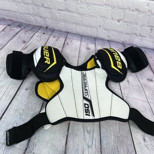 Bauer Supreme 150 Youth Ice Hockey Shoulder Pads - S/P